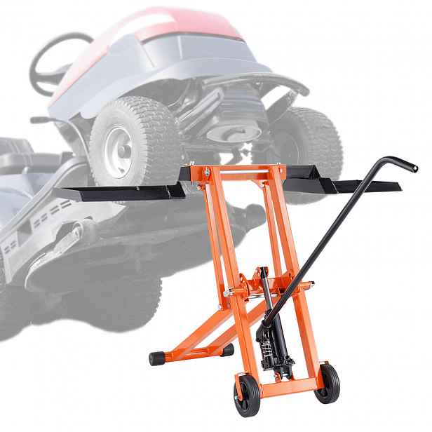 TEMU VEVOR Zvedák pro sekačky na trávu s hydraulickým zvedákem pro jízdní traktory do 500 lb