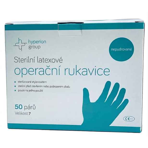 Black Storm Rukavice LATEX vel.S baleno po páru - bal.50ks párů
