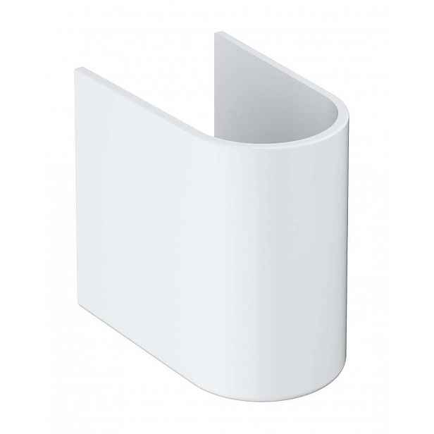 Grohe Euro Ceramic - Polosloup k umyvadlu, alpská bílá 39201000