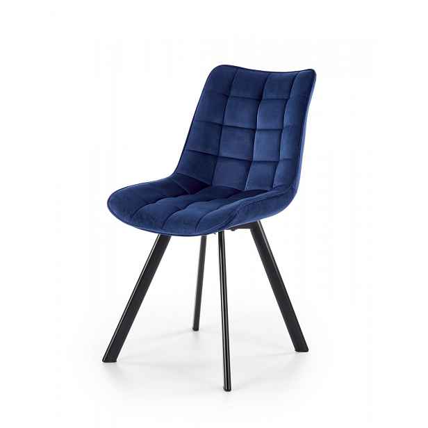 HALMAR Designová židle Mirah modrá