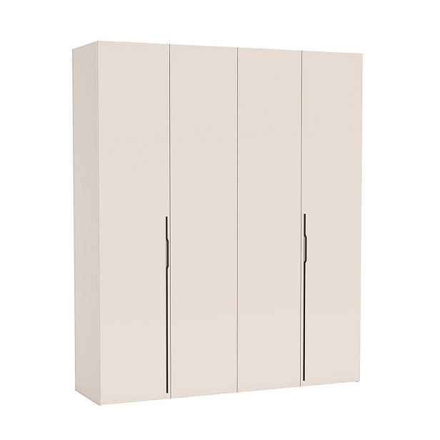 MASSENO ŠATNÍ SKŘÍŇ S OTOČNÝMI DVEŘMI ANCONA, 200/240/58 cm 4dveřová, kašmírová