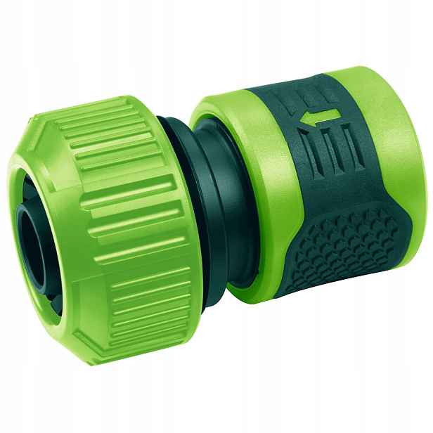 Průchozí spojka pro zahradní hadici 3/4", dvoumateriálová, 30 ks Verto