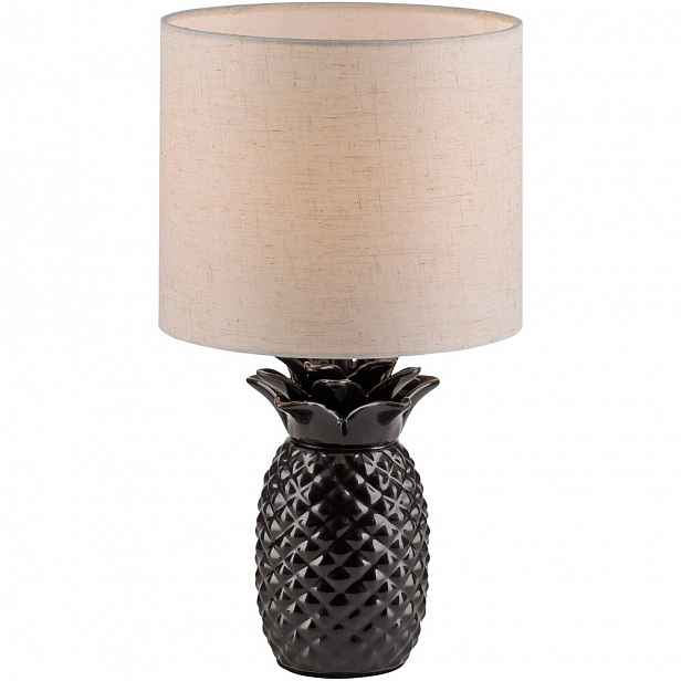 Stolní lampa Home Torrik E14 Teplé bílé lněné stínidlo ananas Tenille