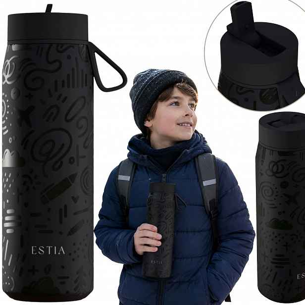 Termohrnek Termoska 500 ml na Horké Studené nápoje Láhev Na Pití, láhev Těsná