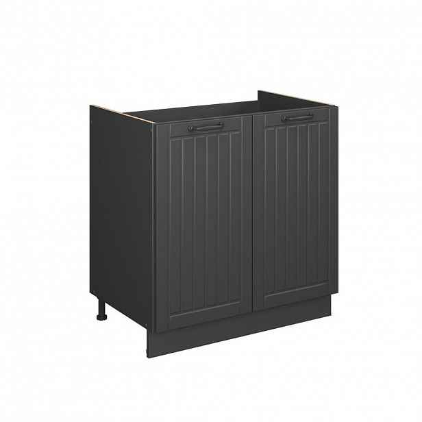 Vicco SKŘÍŇKA POD DŘEZ Fame-Line Tmavě šedá 80 cm bez pracovní desky