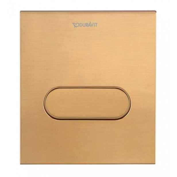 Duravit DuraSystem - Ovládání splachování pisoáru, kartáčovaný bronz WD5004041000