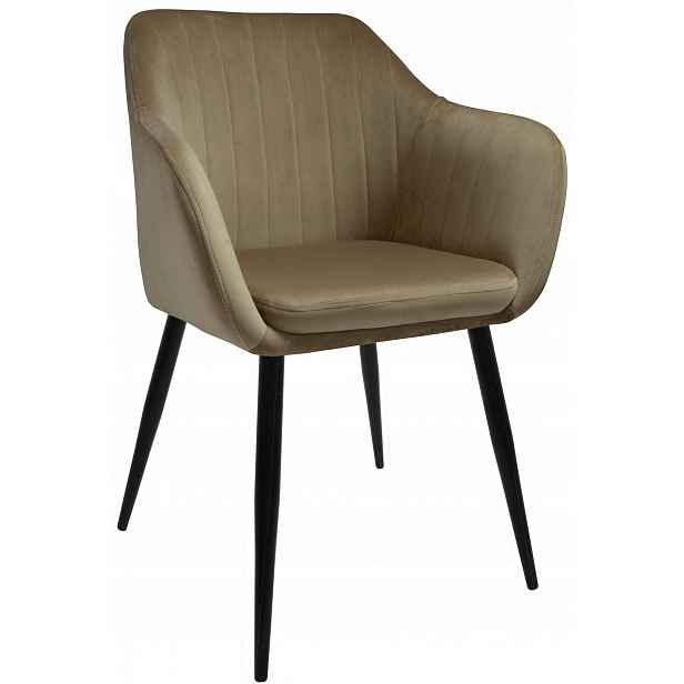 Křeslo Dankor Design Pik X béžové Welur
