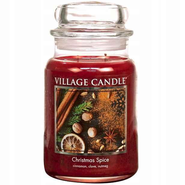 Velká svíčka Christmas Spice Village Candle