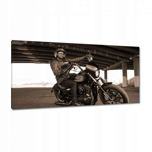 Obrazy 115x55 Harley Davidson Motocykl