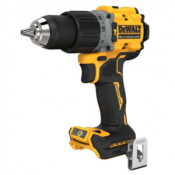 DeWALT - 18V AKU vrtačka s příklepem, bez baterie a nabíječky DCD805NT