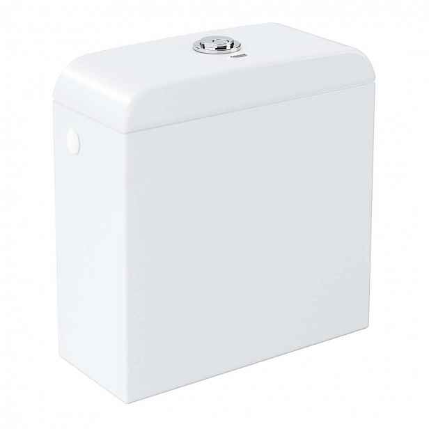 Grohe Euro Ceramic - Splachovací nádrž, 38x17 cm, boční napouštění, alpská bílá 39333000