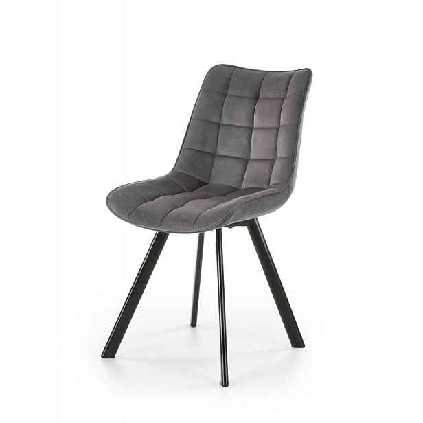 HALMAR Designová židle Mirah tmavě šedá
