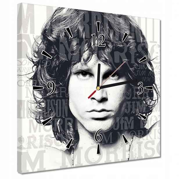Hodiny 30x30 Jim Morrison
