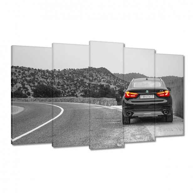 Obrazy 100x60 Bmw černé X6
