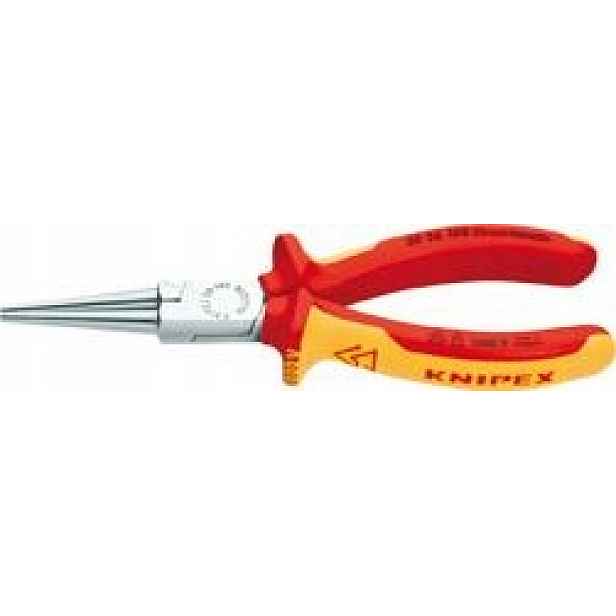 Ploché kleště prodloužené, tvar 3, izolované Vde 160 mm 30 36 160 Knipex