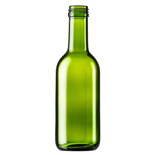Skleněná lahev Bordeaux 250 ml olivová PP28 - paleta 3420 ks