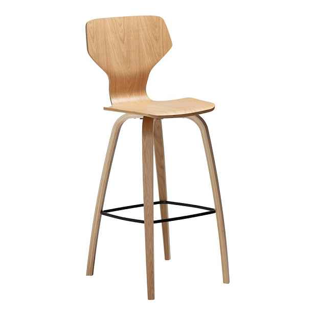 Barová židle v přírodní barvě (výška sedáku 75 cm) S.I.T – DAN-FORM Denmark