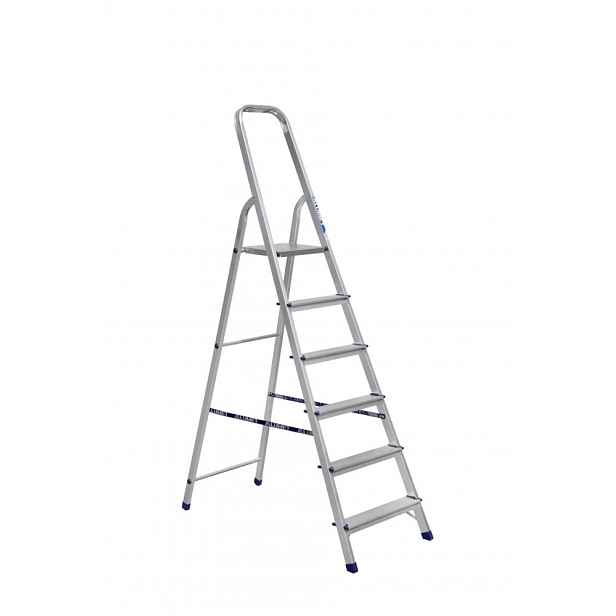 schůdky skl. Al 6stup., nosn.150kg, TÜV, 5let záruka