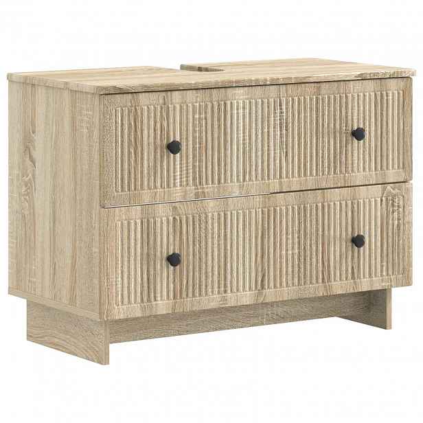 vidaXL Skříňka pod umyvadlo EDE Dub sonoma 82 x 41 x 59 cm