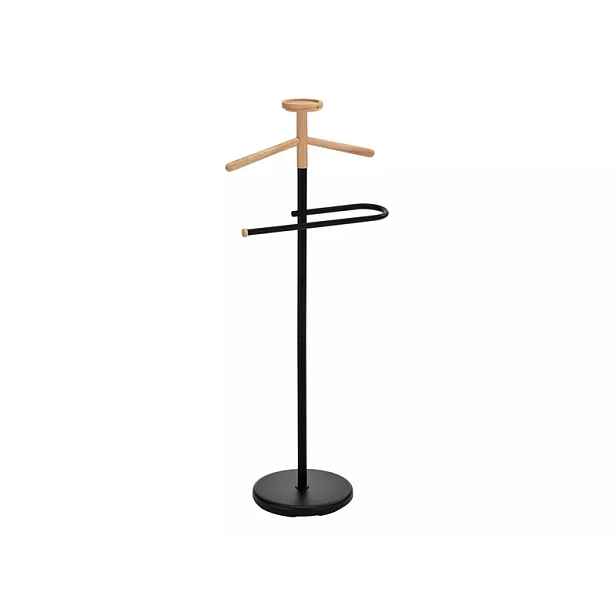 Kovový věšák LUGO 110 cm černý