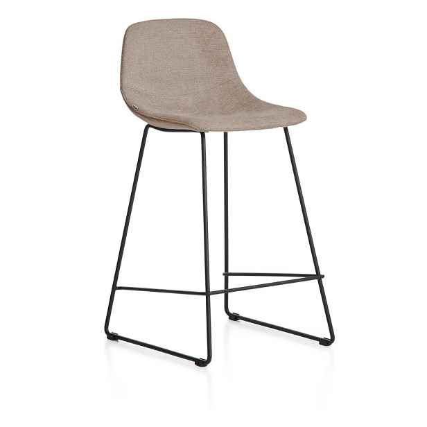Taupe barová židle (výška sedáku 65 cm) Zahara – Kave Home