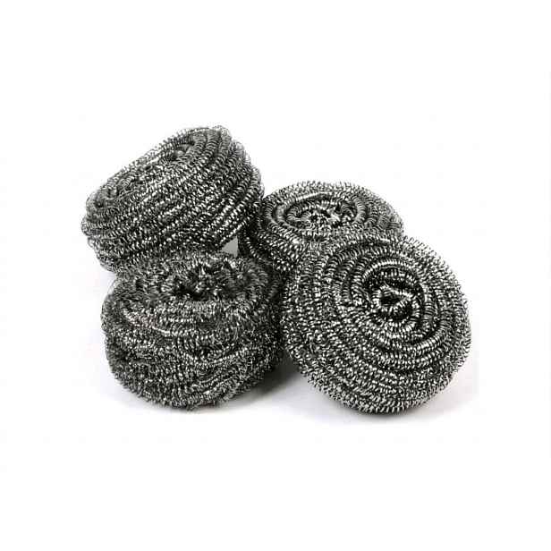 Drátěnka nerez velká 40g (bal.4ks)