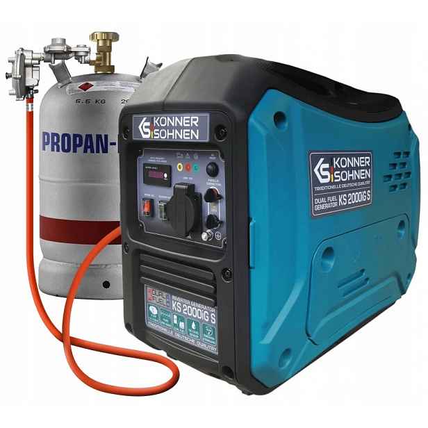 Invertorový elektrocentrála Lpg benzín Ks 2000iG S 2,0kW 1,