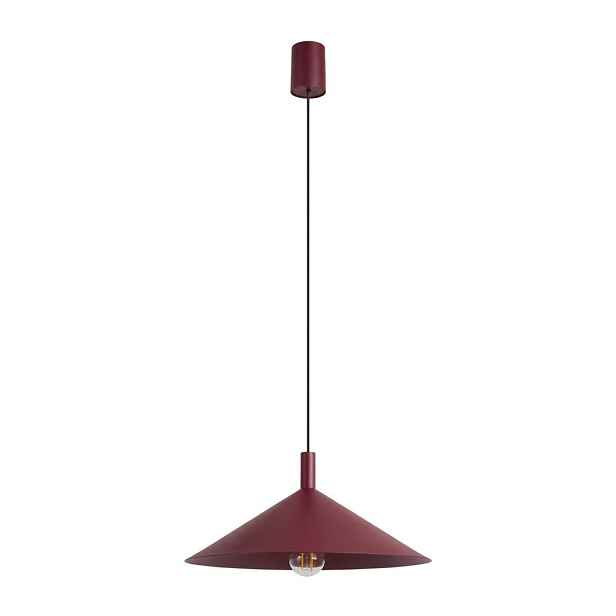 Vínové ocelové závěsné svítidlo ø 40 cm Zylo – Sollux