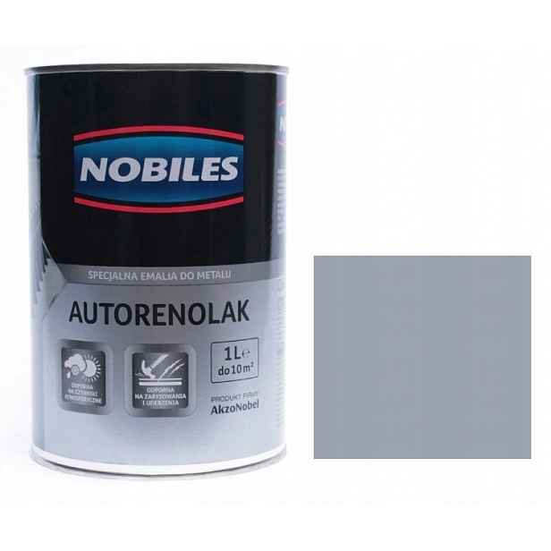 Nobiles Autorenolak Barva na kov ocelová světlá 1L