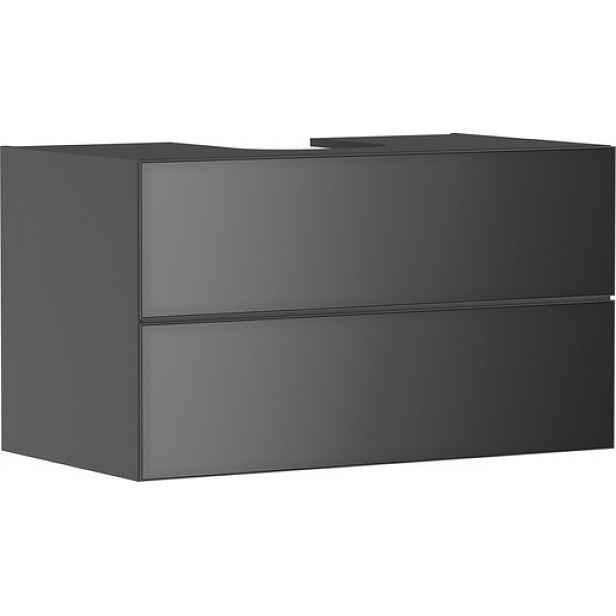 Skříňka pod umyvadlo pod desku Hansgrohe Xevolos E 98x55,5x55 cm břidlicová matná šedá mat 54192770