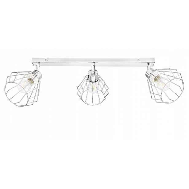 Lampa stropní svítidlo lustr pohyb loft drát briliant chrom