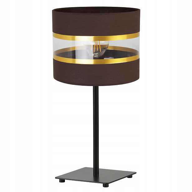 Noční Stolní Lampa Elegantní Zlatá 20 CM