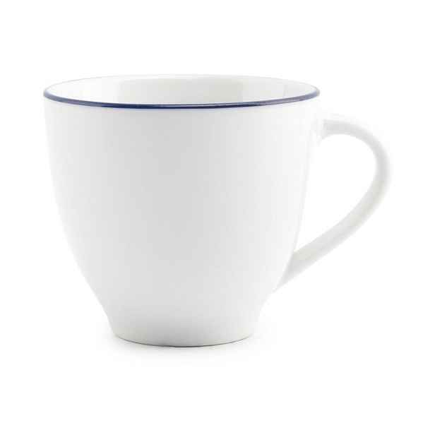 Bílý porcelánový šálek na cappuccino 200 ml Basic White – BonBistro