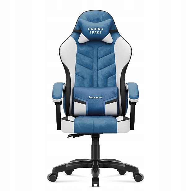 Huzaro Otočné Křeslo Force 27 Blue Herní Stůl Pro Pc Hry Židle