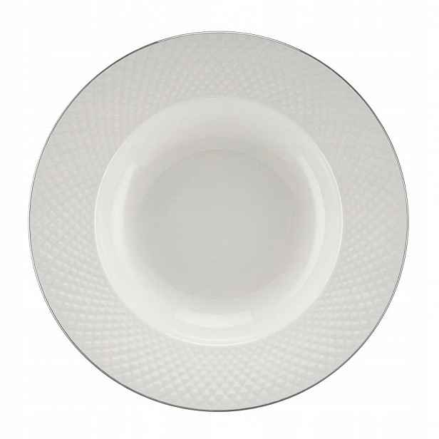 Villa Italia Hluboký talíř Bari Platin 23 cm