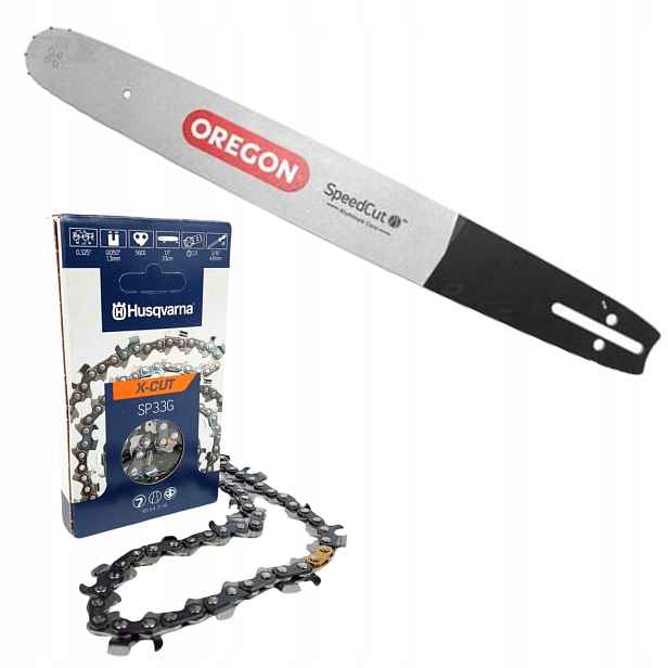 Vodící lišta Oregon SpeedCut 15" .325" 1,3 mm řetěz SP33G 64DL Husqvarna