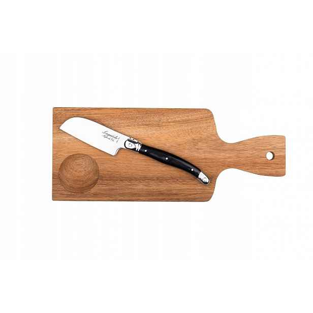 Nůž na sýr Laguiole Santoku Premium Line s prkénkem (707-015)