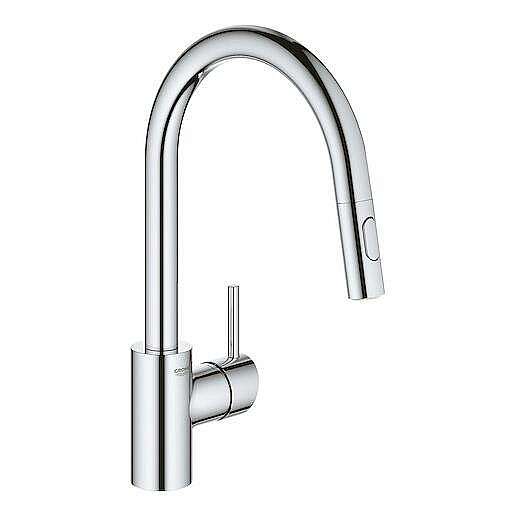 Dřezová baterie Grohe Concetto New s vytahovací sprškou chrom 31483002