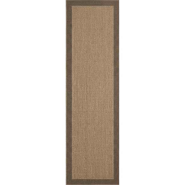 Hnědý vnitřní a venkovní běhoun 80x250 cm Timber 1402 – Ayyildiz Carpets