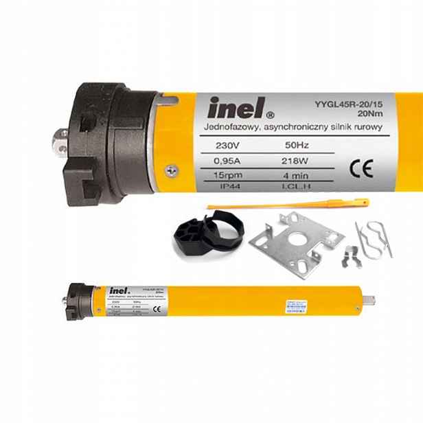 Motor Inel fi60 20Nm N-20R pro rádiové venkovní rolety