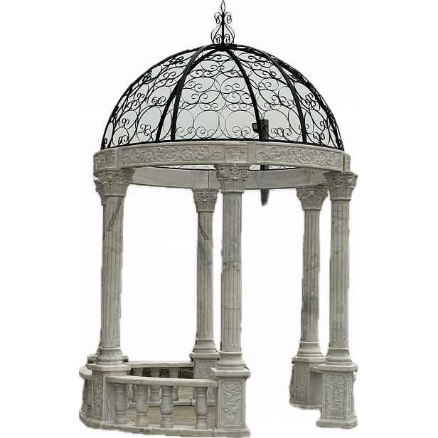 Mramorový velký zahradní altán 300 cm Patio