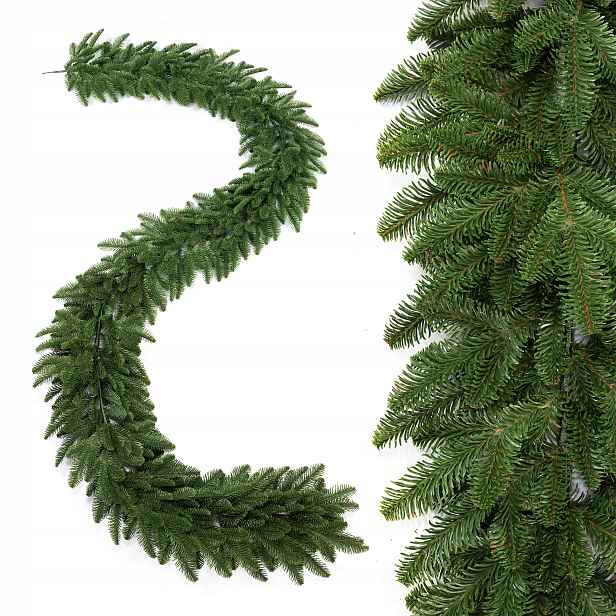Vánoční girlanda Jedle nobiles Forest Green 2D 100% Pe 200 cm jako živá