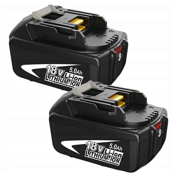 2X 18V Baterie Pro Nářadí Makita BL1850 BL1860B BL1855 BL1840