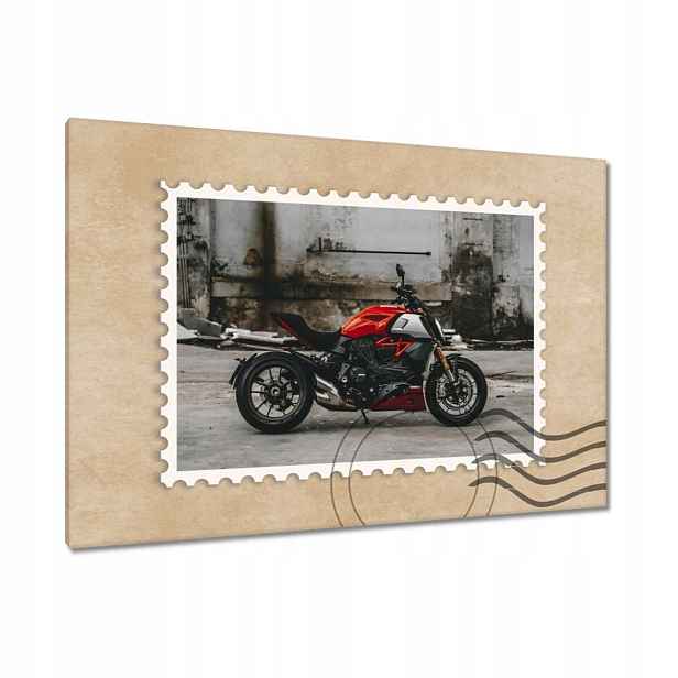 Obrazy 120x80 Červené Ducati Motocykl