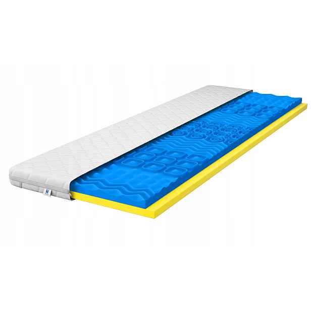 Matrace 90x190 Topper pohodlná 8 cm na pohovku H2/H3
