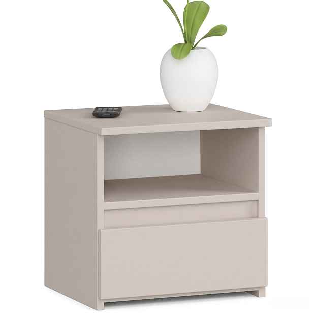 Ak furniture Noční stolek CL1 40 cm kašmír