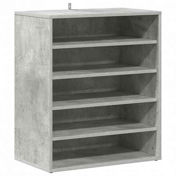 vidaXL Skříňky na boty 60 x 35 x 70 cm Betonově šedá