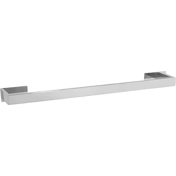 Wenko TurboLoc Uno Genova Shine tyč na ručníky z nerezové oceli 60 cm