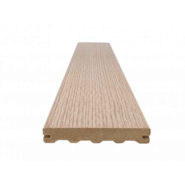 Prkno terasové dřevoplastové WOODPLASTIC FOREST PREMIUM teak