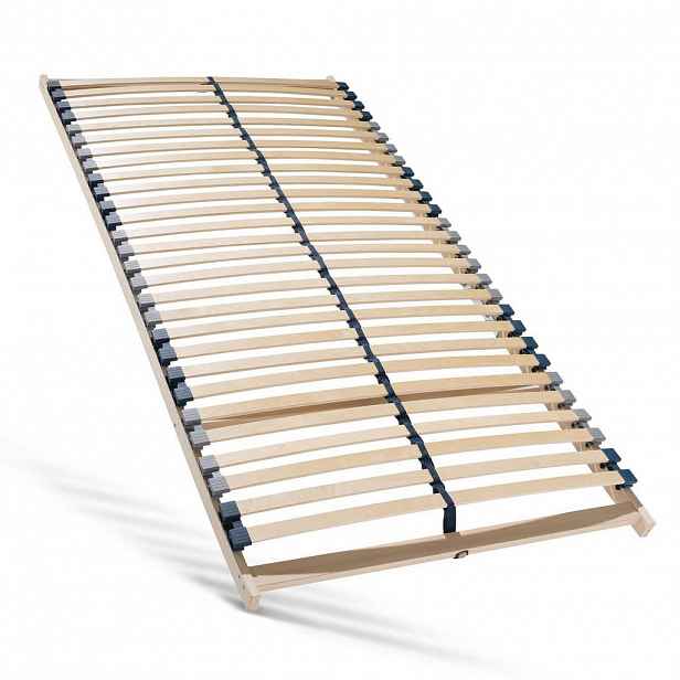 Sleepneo LAMELOVÝ rám 120x200 cm, bukové dřevo, 7 zón